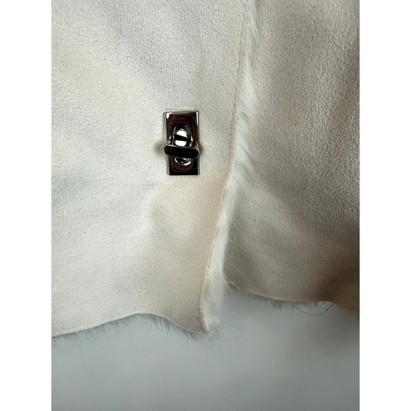 Pre-Loved Y2K Lisa International Fur Trimmed Jacket MED - Picture 4 of 7